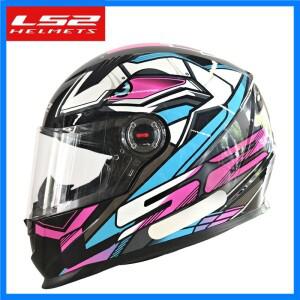 새로운 LS2 클래식 풀 페이스 오토바이 헬멧 남자 여자 모토 크로스 헬멧 ABS 쉘 ECE 승인 오토바이 액세서