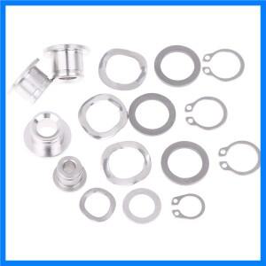 1 세트 오토바이 브레이크 디스크 플로팅 디스크 스테인레스 스틸 라이브 리벳 무료 분해 및 조립 고품질