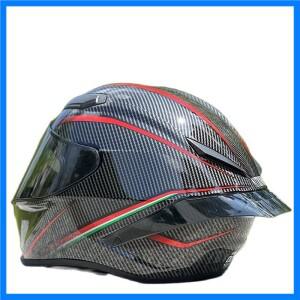 레이싱 사계절 안전 헬멧 빅 스포일러 블랙 레드 궤적 헬멧 남성과 여성 오토바이 헬멧 Casco Casque