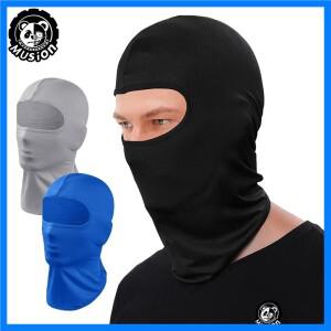 Musion 오토바이 Balaclava 태양 보호 풀 페이스 마스크 통기성 메쉬 Airsoft 마스크 Balaclava 자전거 사