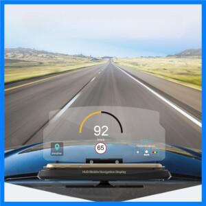 자동차 속도계 무선 충전 HUD 헤드 업 디스플레이 디지털 속도계 프로젝터 차량 자동차 전자 액세서리