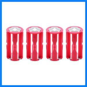 4개 4AAA ~ C 크기 병렬 배터리 변환기 어댑터 홀더 케이스 상자 큰 강도와 강한 인성