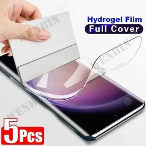 [호환품]삼성 호환 갤럭시 호환 S26  S25 플러스 FE용 하이드로겔 필름 5개 A56 A36 A26 A06 A16용 풀 커버