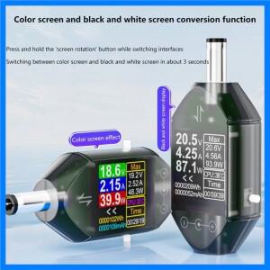 DC550 DC4.5-50V 최대 12A 고정밀 디지털 전압 전류 테스터 DC5.5x2.5 기기 전력 용량 측정기