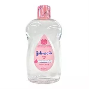 ETN 존슨즈 베이비오일 500mL 부드러운 마사지 저자극 포뮬러 오일