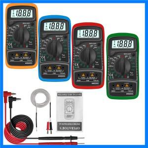 열전대 LCD 백라이트 디지털 멀티미터 AC/DC 전류계 전압 옴 테스터 AN8205C