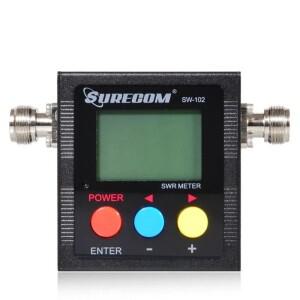 [호환품]Surecom SW-102 125-525Mhz 디지털 VHF/UHF 안테나 2-Way Radio Power SWR 미터