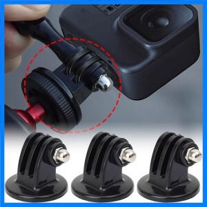 1/4 스크류 컨버터 미니 삼각대 어댑터 고프로 히어로 11 10 9 8 인스타360 DJI 오스모 액션 카메라 어댑터