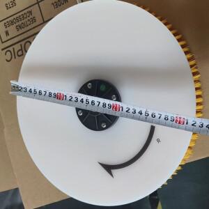 자체 청소 서비스 B01 더블 헤드 브러시 플레이트 디자인을 갖춘 이중 자동 태양 전지 패널 기계