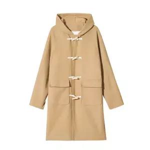 남자 후드코트 떡볶이 빅사이즈 트렌치 양모