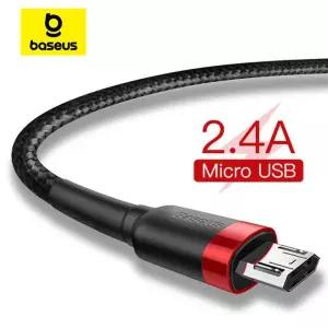 Baseus USB 마이크로 케이블 빠른 충전 3.0 Huawei P30 Xiaomi USB-C 충전기 와이어 용 고속