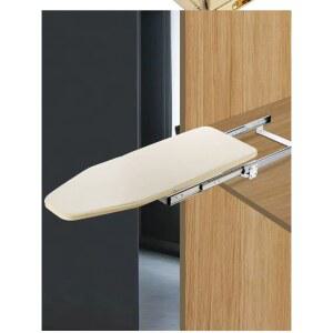 슬라이딩 다리미판 인출식 폴딩 벽면 벽걸이형 빌트인다리미판 레일 슬라이드 수납 벽걸이