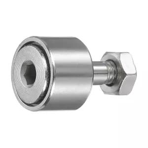 uxcell 캠 팔로워 트랙 러너 베어링 CF4 /KRV12 X 니들 롤러 스터드 12mm 직경 공작 기계 가이드