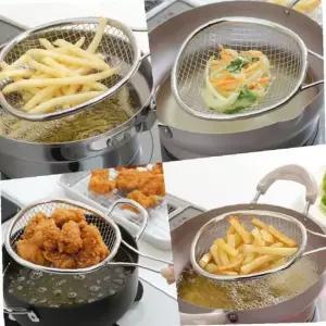 냉동식품 치킨 감자 튀김망 기름 빠짐 채반