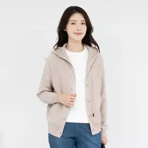 엄마옷 캐주얼 후드 니트 가디건 1GHJ23870 중년여성 마담 60 70대  빅사이즈 할머니