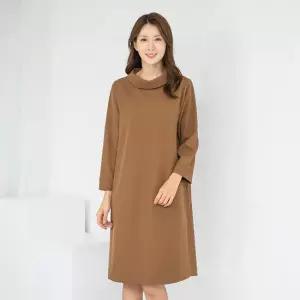 엄마옷 터틀 무지 정장 원피스 1GHJ24591 중년여성 마담 60 70대  빅사이즈 할머니
