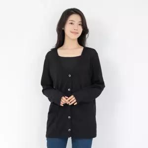 엄마옷 브이넥 썸머 니트 가디건 1GHJ24215 중년여성 마담 60 70대  빅사이즈 할머니