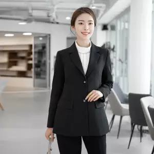 엄마옷 베이직 정장 면 자켓 1GHJ23952 중년여성 마담 60 70대  빅사이즈 할머니