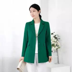 엄마옷 컬러풀 카라 울 정장 자켓 1GHJ24100 중년여성 마담 60 70대  빅사이즈 할머니