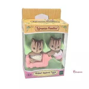 실바니안패밀리 쌍둥이 어린이 동물 인형 호두다람쥐 장난감 선물ghi136