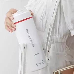 USB 전기 포트 텀블러 휴대용 주전자 350ML 소형 여행용