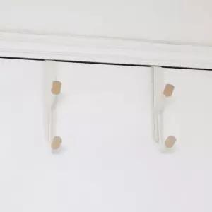 원목 행거 후크 도어 옷걸이 문걸이 원통형 수납행거 (WFJ6UPS)