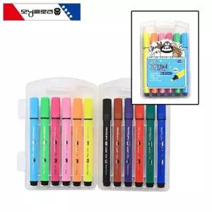 고품질 사인펜 블루 12색 삼각 (WFJQPOD)