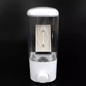 샴푸 디스펜서 타공 벽걸이 물비누 용기 욕실 정리 용품 (WFJ6UVS)