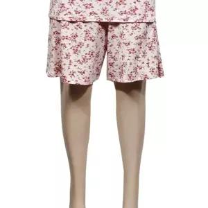 편안한 쾌적하고 착용감 플로럴 인견 훌라 5부바지 (WFJ6BQP)