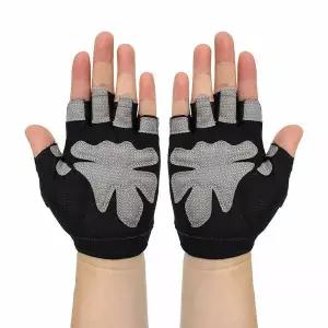 메쉬 여성 논슬립 헬스장갑 등산 웨이트 반장갑 M