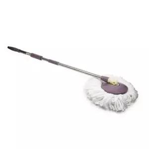 핸디 회전 걸레 물걸레 청소기 스핀 밀대 원터치 청소 도구 (WFJ6W5I)