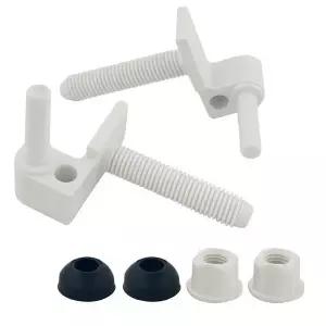 변기커버 볼트2개 고정핀이 양변기 부속 교체 (WFK698W)