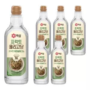 백설 프락토 올리고당 1.2kg 6개 식사 외식 일식 회식 한식 중식