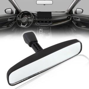 [미국배송] 9.6인치 리어 뷰 미러 닛산 센트라 티이다 알티마 로그 무라노와 호환되는 안티 글레어 기능 인테리어 아르마다 킥스 3월 나바라 프론티어 X-테라가 96321-2DR0A를 대체합니다