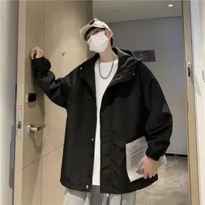 [라일리의류] Rly 점퍼 오버핏청 야상 봄잠바 오버핏 루즈핏청 트