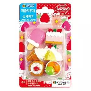 no.02 케이크 지우개 완구 퍼즐 (WFJR5I3)