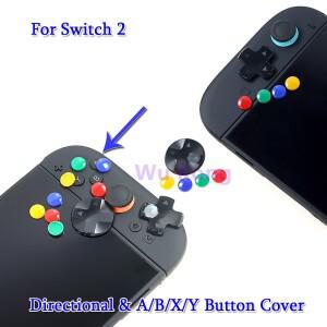 [호환품]스위치 2 NS2 2025 신형 D패드 버튼 캡 세트 조이콘 ABXY 방향 커버 스티커 컨트롤러용)