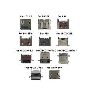 [호환품]PS3 슬림 2K 3K 4K 및 PS4 프로 PS5 Xbox One 시리즈 X S XBOX 360 HDMI 인터페이스 호환 포트 소