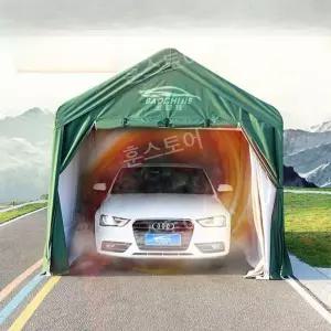 야외 주차 천막 주차장 행사용 차고 자바라 농막 방수