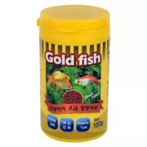 금붕어먹이 물고기밥 골드피쉬사료 100g 통