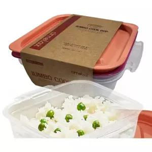 TC 씨밀렉스 점보 쿡밥 700ml 2세트 즉석밥 용기 (WFJ700M)