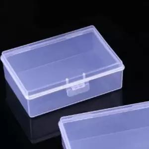 면봉플라스틱보관함 수납 작은 소품샘플통 공예용 9.7X6.6X3.2cm (WFJ6FYA)