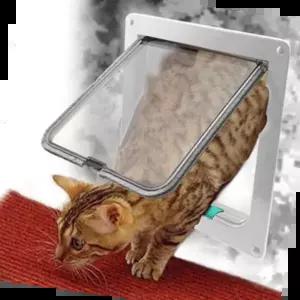 고양이문 예홈펫 고양이 강아지 펫도어 안전문 방묘문 울타리