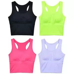 탑브라 노와이어브라 컬러풀 스포츠브라 요가브라 (WFK5NVD)