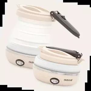 접이식주전자 키친아트 포터블 여행용 폴딩포트 전기주전자 600ml