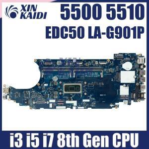 DELL Latitude 5500 메인보드 CN-0J16NW 09T2PH LA-G901P UMA SRF9Z i5-8365U 50 노트북 마더보드 테스터기