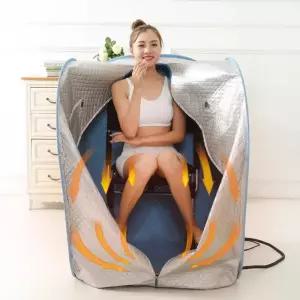 리온 사우나텐트 사우나 누빔텐트 찜질기 부스 1인사우나 전신