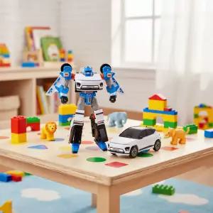 또봇 WD 코나 일렉트릭 변신로봇 현대 로보트 자동차 캐릭터 미니카 장난감 코어로이드 모형