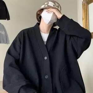 [하프클럽/]니트가디건 패션 릴렉스 컴포트댄디한 와이드핏