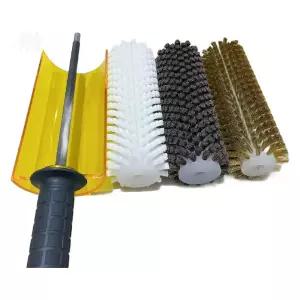 스노우보드 왁싱 롤러 청소 관리 나일론 손잡이 튜닝 스키 브러시 연마 보수 장비